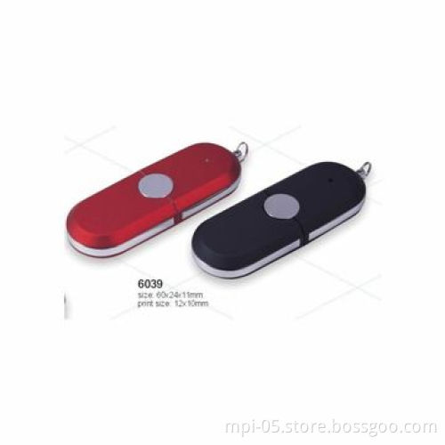 Promotional USB flash drive with logo supported